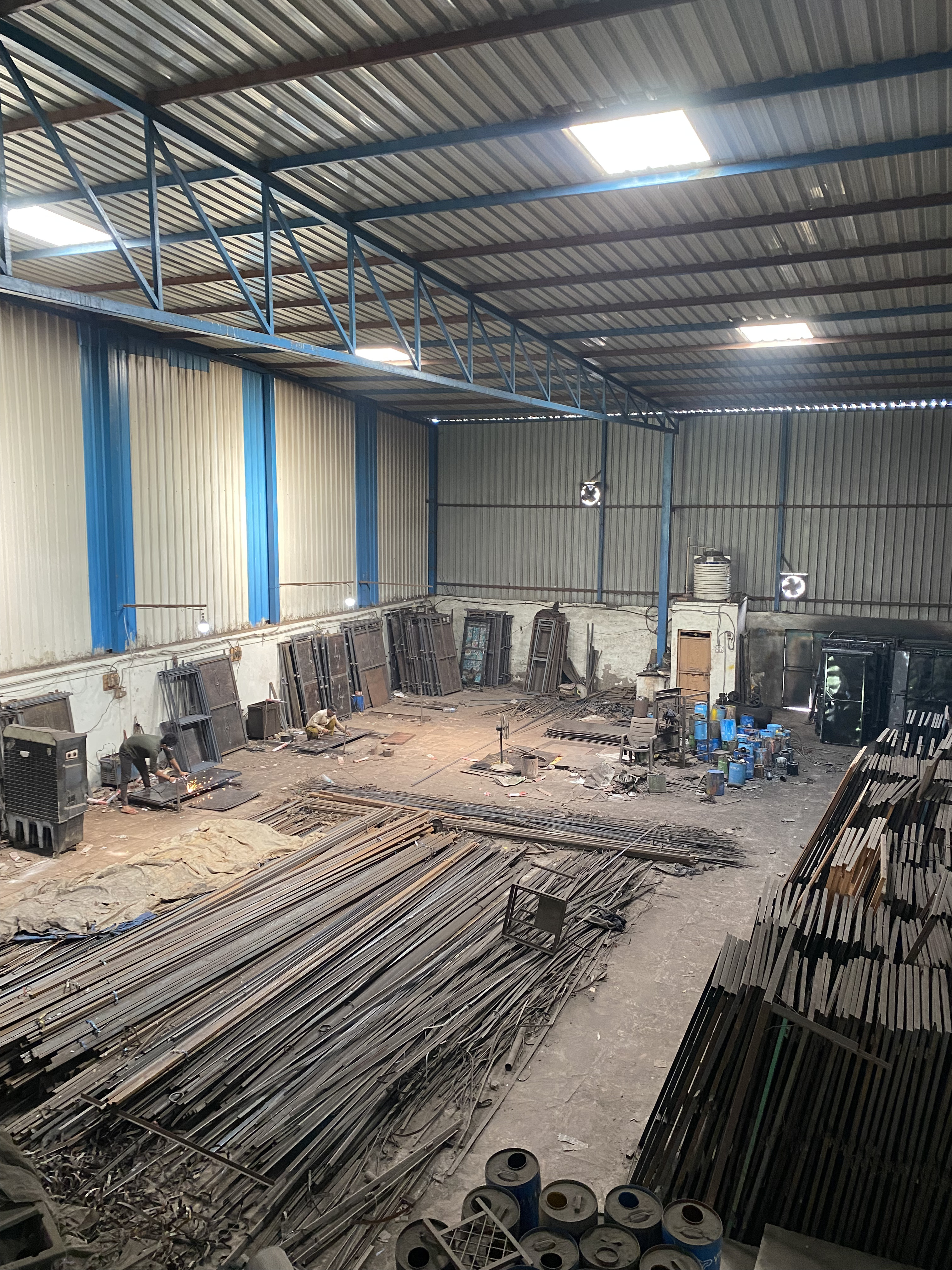 Jain Door Craft manufacturing area